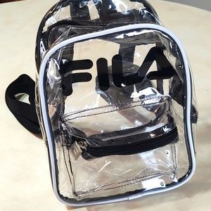 Fila Transparent Mini Backpack